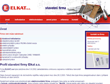 Tablet Screenshot of elkat.cz